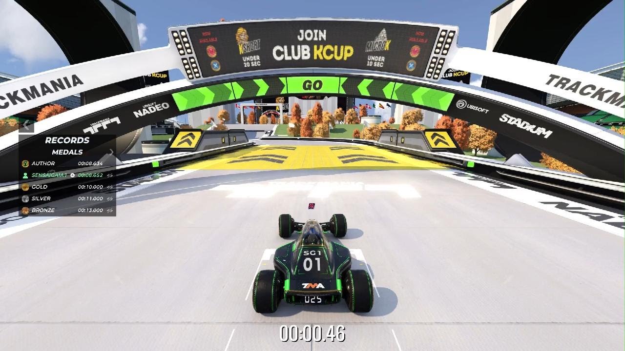 Trackmania U10S_93 Author Medal