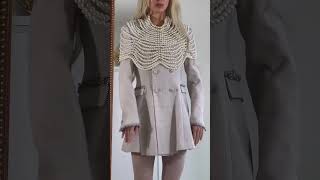 Winter Outfit Styling Tweed And Pearls