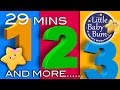 Numbers Song | And More! | 29 Minutes Collection of Learning 123s Videos from LittleBabyBum