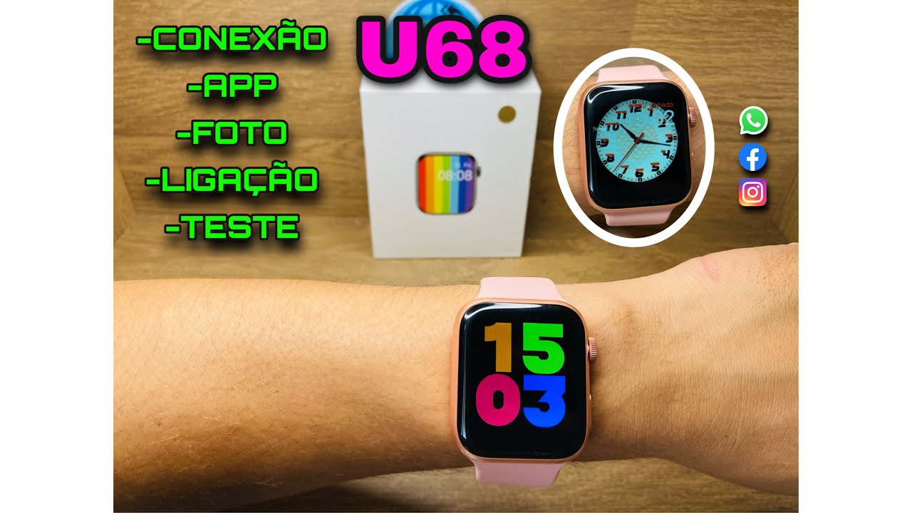 u68 smartwatch app