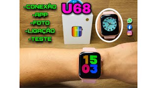 SMARTWATCH U68: Setup | Connection | App/Photo/Call Test | Openbox | Iwo max 2.0 clone 🙀