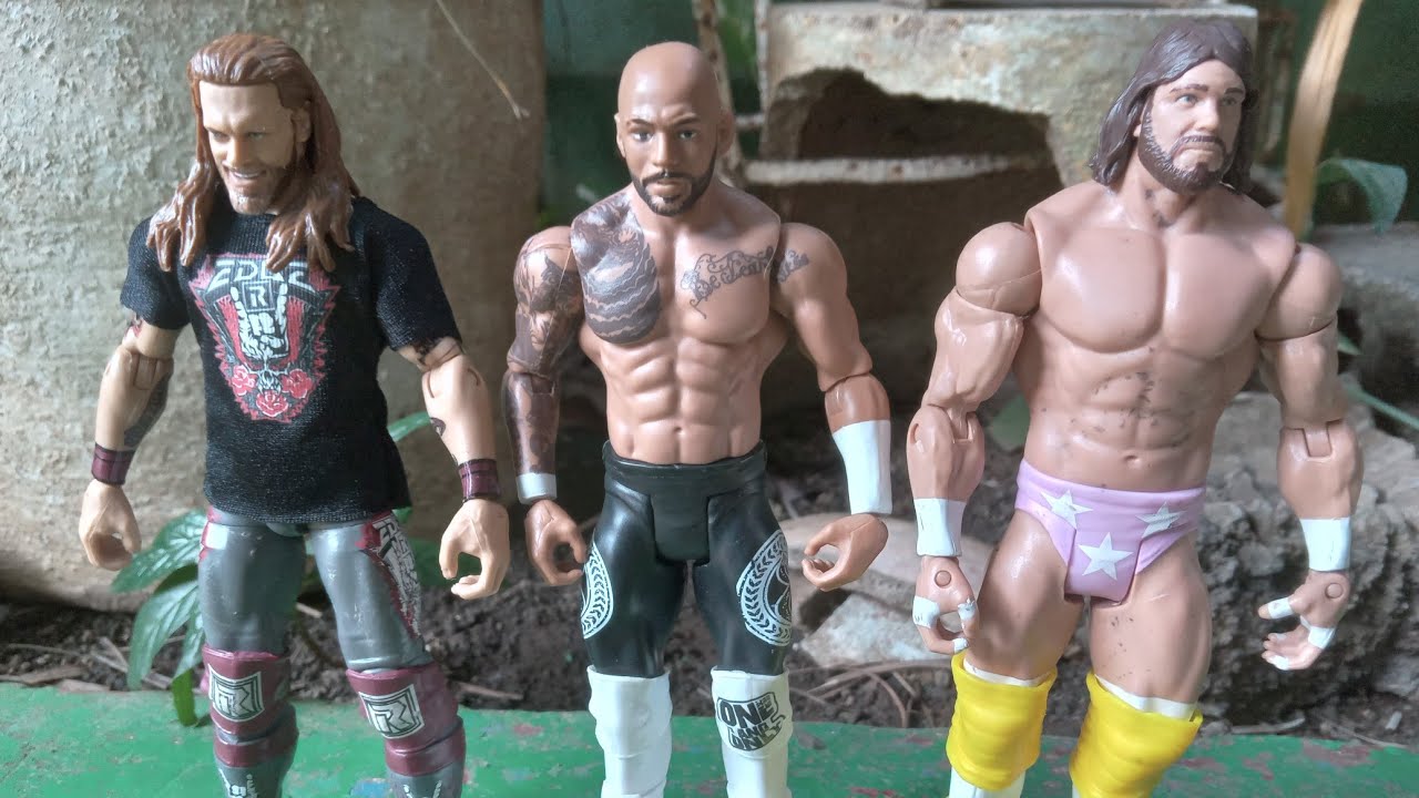 Macho man and Ricochet action Figures