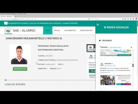Tutorial Portal Alumno CONALEP