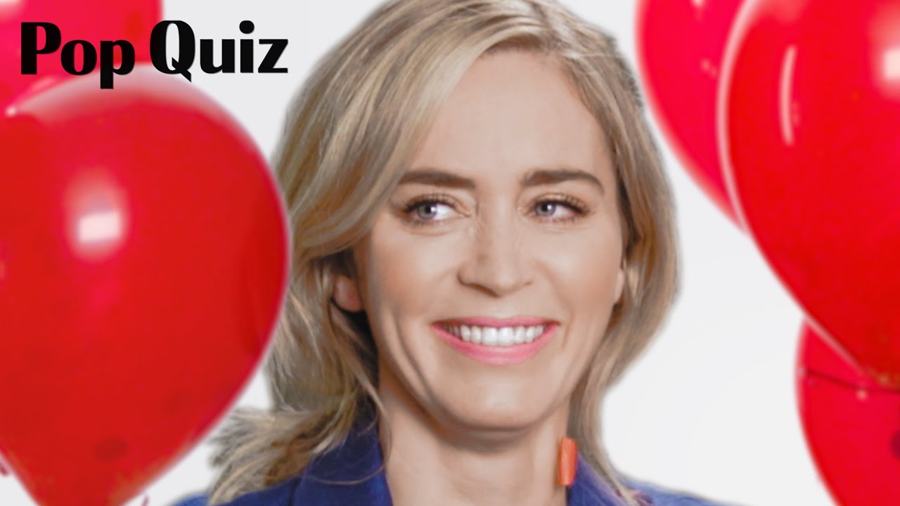 Emily Blunt | Pop Quiz | Marie Claire