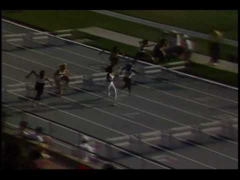 CIF California State Meet 1986 Girls 100 Hurdles