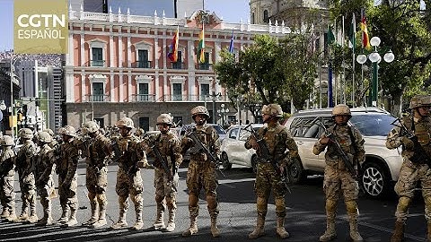 Gobierno de Bolivia denuncia intento de golpe de Estado y ruptura constitucional