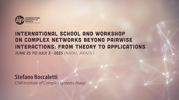 Stefano Boccaletti - Synchronization of higher-order networks