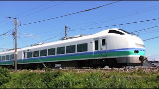 特急しらゆき3号新潟行き【4K】E653系H202編成信越本線下り53M