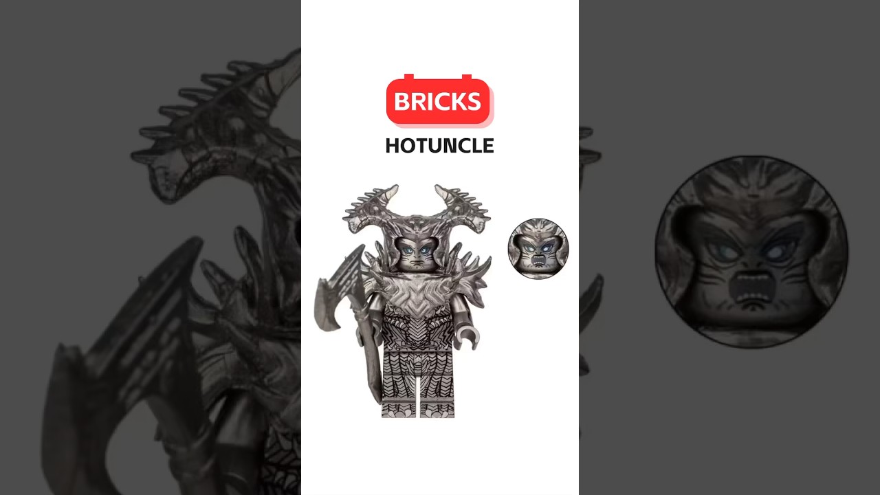 DC Steppenwolf Minifigure Not Official LEGO Speed Build 