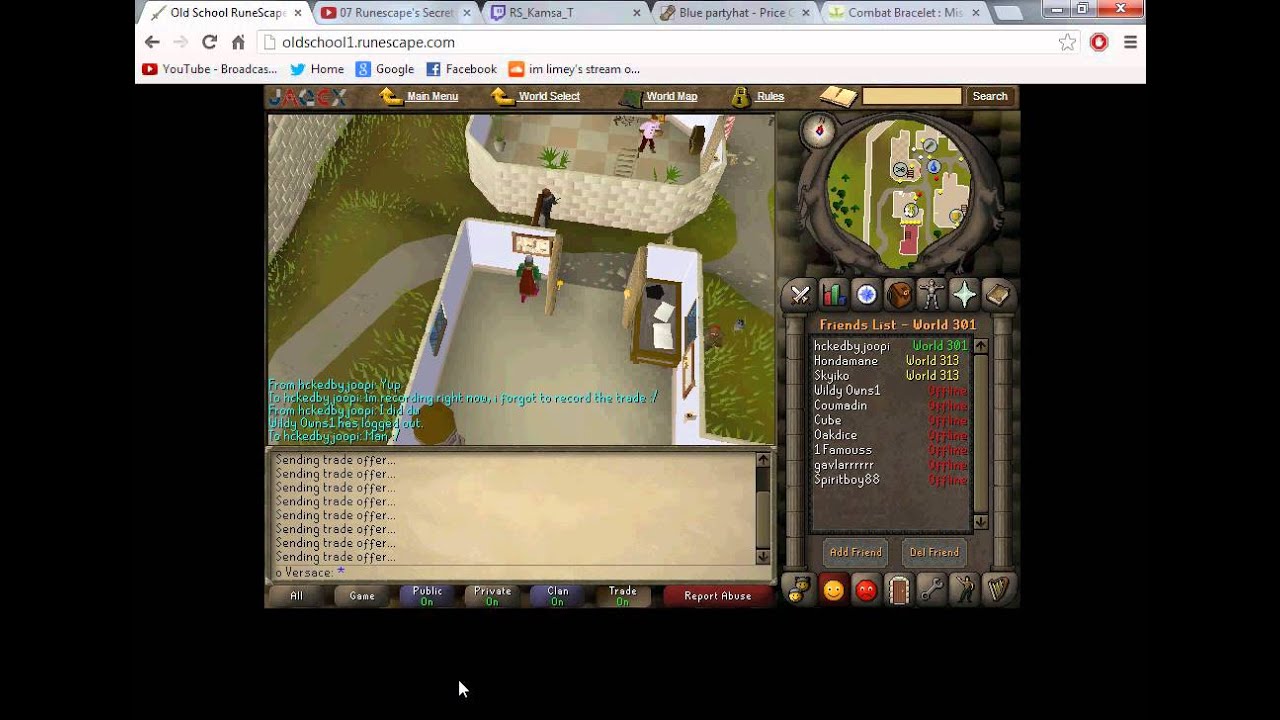 Wildy Owns1 SCAMMING ME FOR 5M!!!