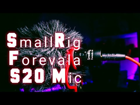 SmallRig Forevala s20 on camera microphone