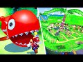 Super Mario Sunshine Course 7 Pianta Village No Damage 100 Walkthrough 
