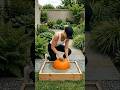 DIY Pumpkin Concrete Sink: Incredible Garden Transformation! 🎃 #diy #amydiy