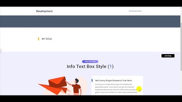 Elementor Info Text Box Widget - Elements Ready