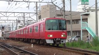 名鉄3529F+3164F 5780Fレ準急中部国際空港 大江駅発車