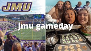 jmu football game, baking, etc. ~VLOGMAS day 4~