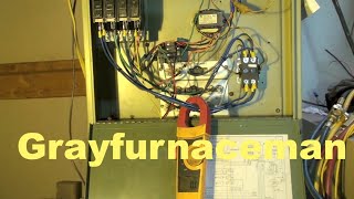 Diagnose the electric furnace problem #1