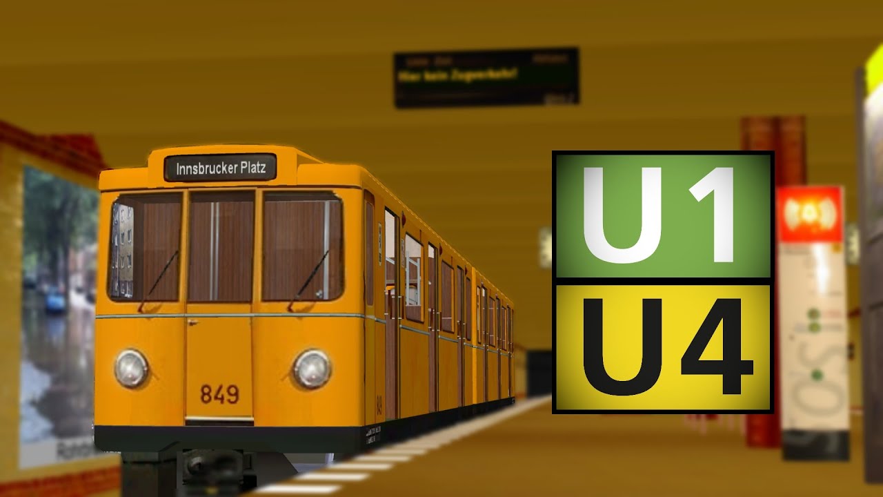 [Open Rails] Mit dem A3L71 und dem A3L92 auf der U4 und U1 unterwegs! | JM Simulation