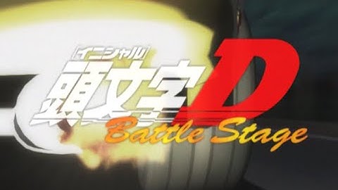 Initial D Battle stage intro