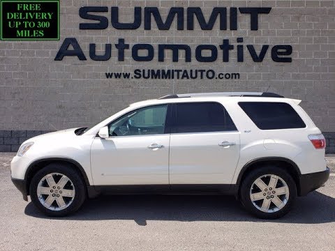 2010 Gmc Acadia Slt2 Awd In White Diamond Walk Around Review 10558a Sold Www Summitauto Com Youtube 2010 Gmc Acadia Slt2 Awd In White Diamond Walk Around Review 10558a Sold Www Summitauto Com Youtube