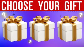 CHOOSE YOUR GIFT #9 🎁 CHECK YOUR LUCK | 45 QUESTIONS CHALLENGE 🎁