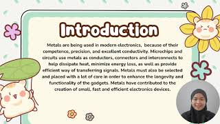 PHY351 METALS IN ELECTRONIC