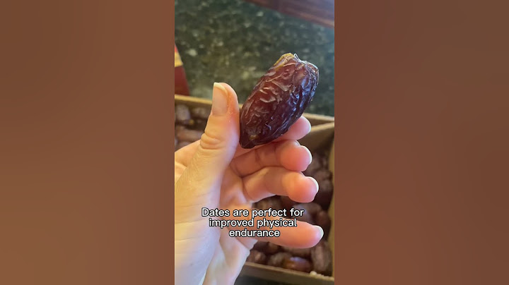 Why you should eat DATES