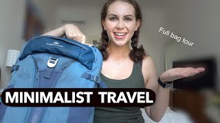 How I packed my carry on bag for two years around the world