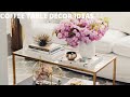 50+ COFFEE TABLE DECOR IDEAS