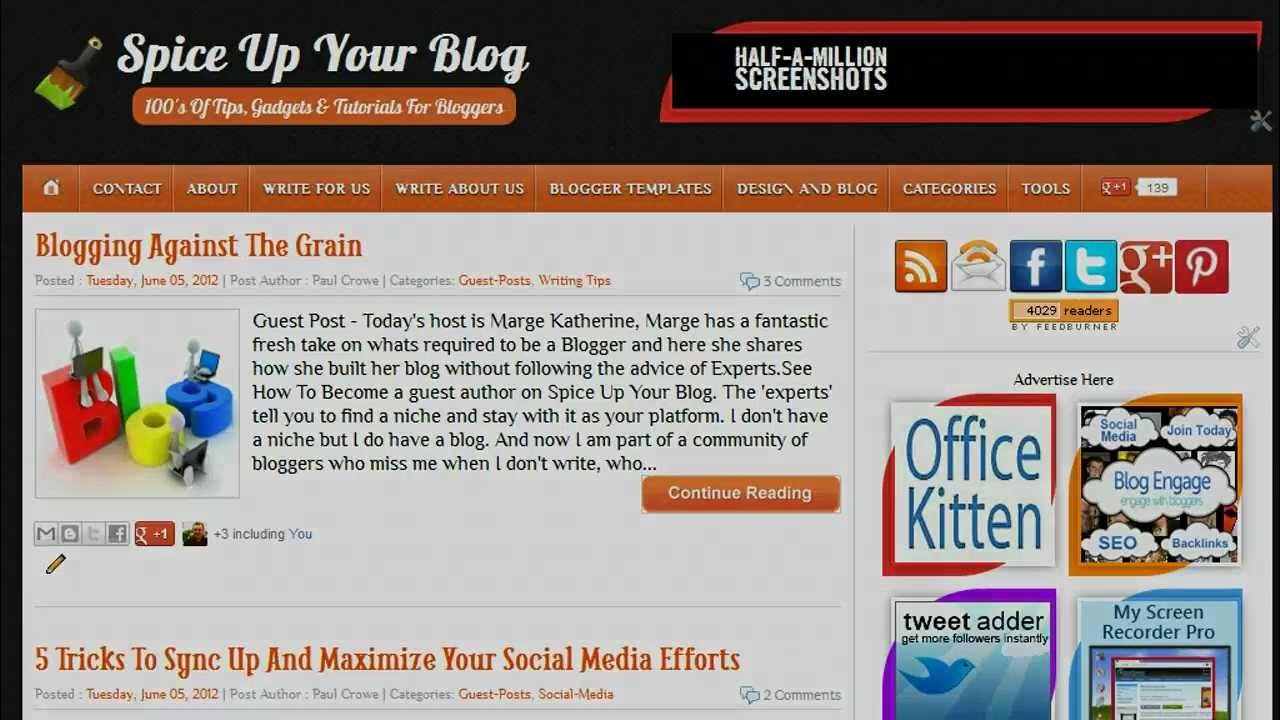 Add Css Code To A Blogger Via Template Designer - YouTube