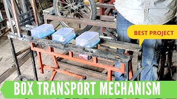 BOX TRANSPORT MECHANISM | BOX SHIFTING MECHANISM | THOMSON MECHANISM | INTELLIGENT SMART CONVEYOR