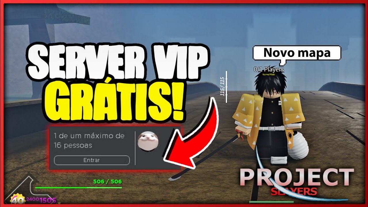 IT'S NOT CLICKBAIT ] HOW TO HAVE FREE VIP SERVER IN PROJECT SLAYER