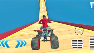 ATV Quad Bike Super Driving Game | ATV Bike Stunt Game | Motor ATV Bike Race Game On Top Uphill screenshot 4