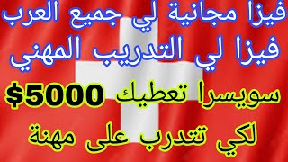 سويسرا تعطيك 5000 فرانك سويسري لكي تتعلم مهنة،الكل يستطيع الطلب، برنامج التدريب المهني السوسري ،