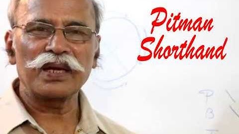 Consonants Pitman Shorthand   shorthand tutorial = Part = 2 = K S Suman