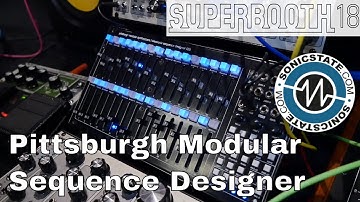 Superbooth 2018: Pittsburgh Modular Sequence Designer
