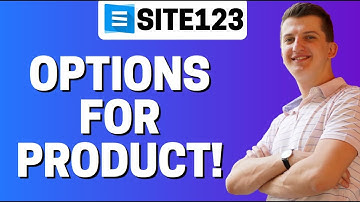 How To Add Options For Product In Site123