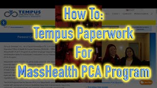How to: New Hire Paperwork for MassHealth PCA Program with Tempus