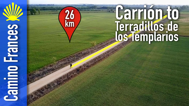 Camino Frances Map 18 | Palencia | Carrin to Terra...