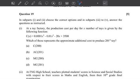 ISC MATHS SPECIMEN QUESTION PAPER 2024 FULL VIDEO SOLUTION|| PART -7
