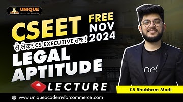 CSEET NOV 2024 | INDIAN CONSTITUTION Lecture-3 |Free Online CSEET Lectures | CS SHUBHAM MODI