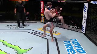 Jumping Triangle Choke!!! | Jimmy Flick Vs Cody Durden | Ufc Fn 184 Prelims