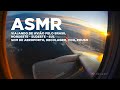 ASMR - Viajando de Avião do Nordeste para o Sudeste do Brasil - Som de avião Relaxamento Dormir