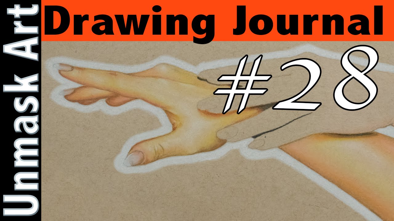 unmasked Drawing Journal #28 