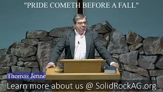 September 25, 2022 - SRC - Thomas Jenne "Pride Cometh Before A Fall"