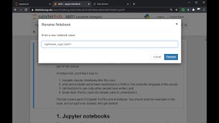 Managing Files on the UNG JupyterHub