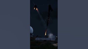 SAM System in Action vs Fighter Jet - Surface-to-Air Missile | #arma3 #milsim