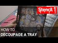 Unleash Your Creativity: Transform Ordinary Trays into Masterpieces with Decoupage