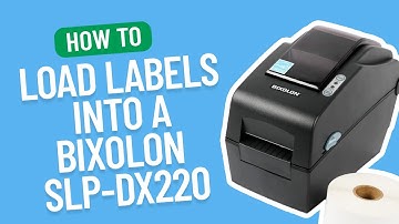 How to Load Labels into a Bixolon SLP-DX220 | Smith Corona Labels