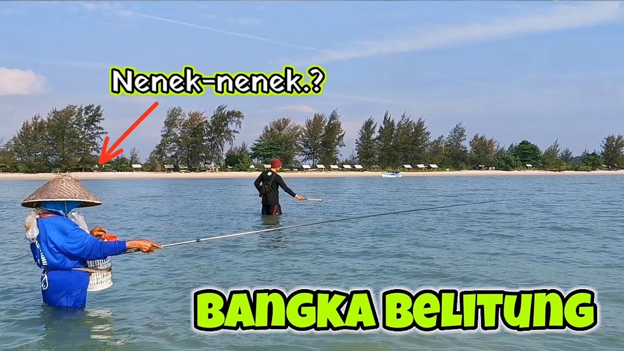 Cara mancing ikan Rejung/Berujung!!! Dipantai bangka belitung..